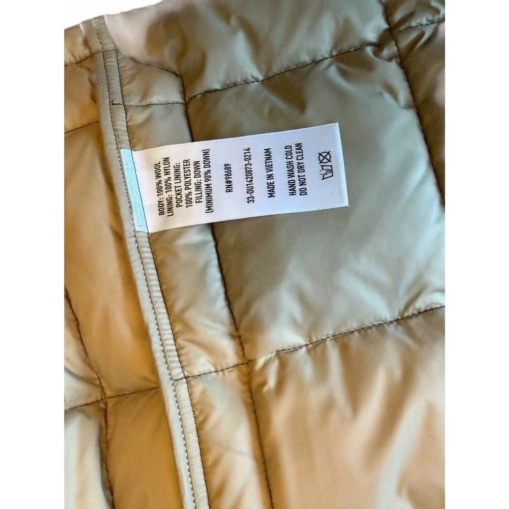 NEW $498 Todd Snyder New York Brown Tan Quilted Wool Cardigan Jacket Coat - Picture 8 of 13